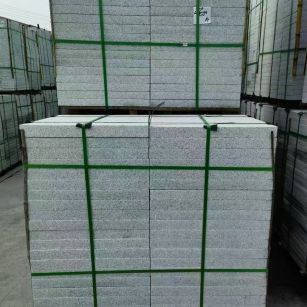 金华 芝麻白火烧，园林广场市政工程地铺石，1.8~5.0厚均有现货