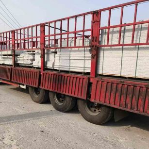 金华 白麻荔枝面外墙干挂，工厂装车日常