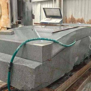 金华 芝麻灰异型加工-拱桥