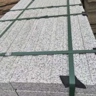 金华 白麻花岗岩直行盲道石，盲条，地铺石