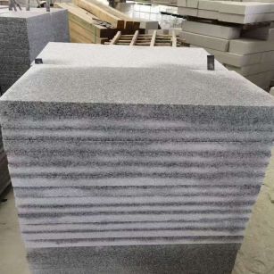 金华 芝麻白5公分火烧地铺成品，900*400，规格可定制