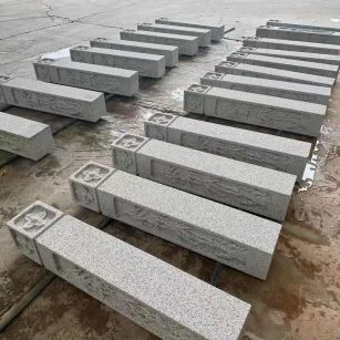 金华 白麻方柱雕花防水