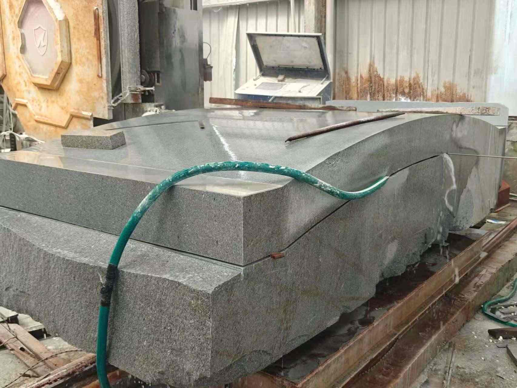 金华 芝麻灰异型加工-拱桥