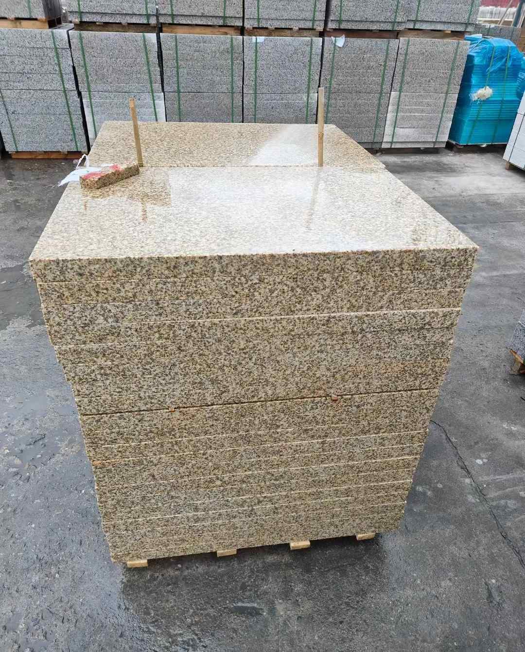 金华 湖北黄金麻花岗岩石材荔枝面外墙石材