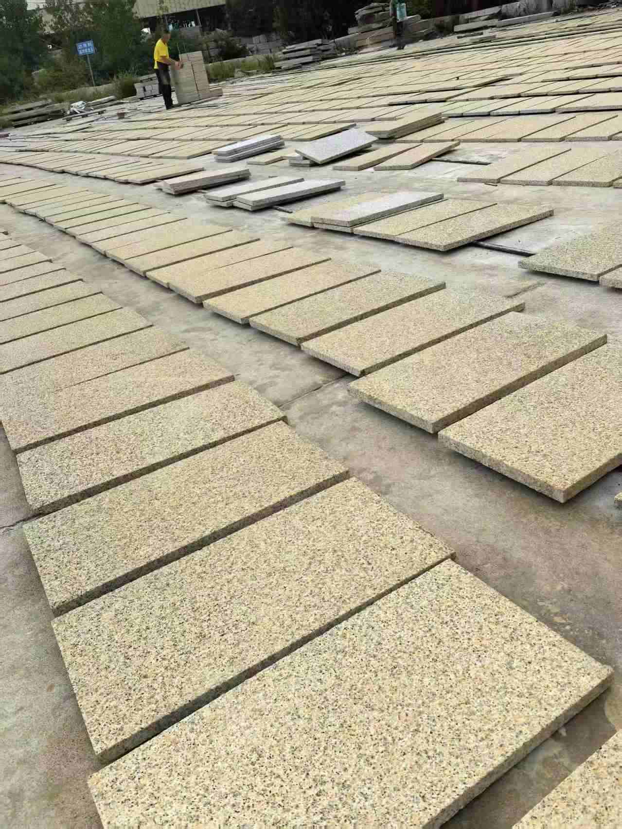 金华 黄金麻荔枝地铺石面排板