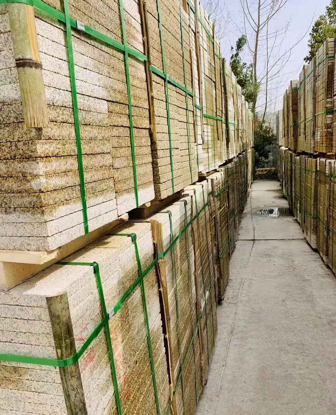 金华 黄金麻花岗岩荔枝面地铺石