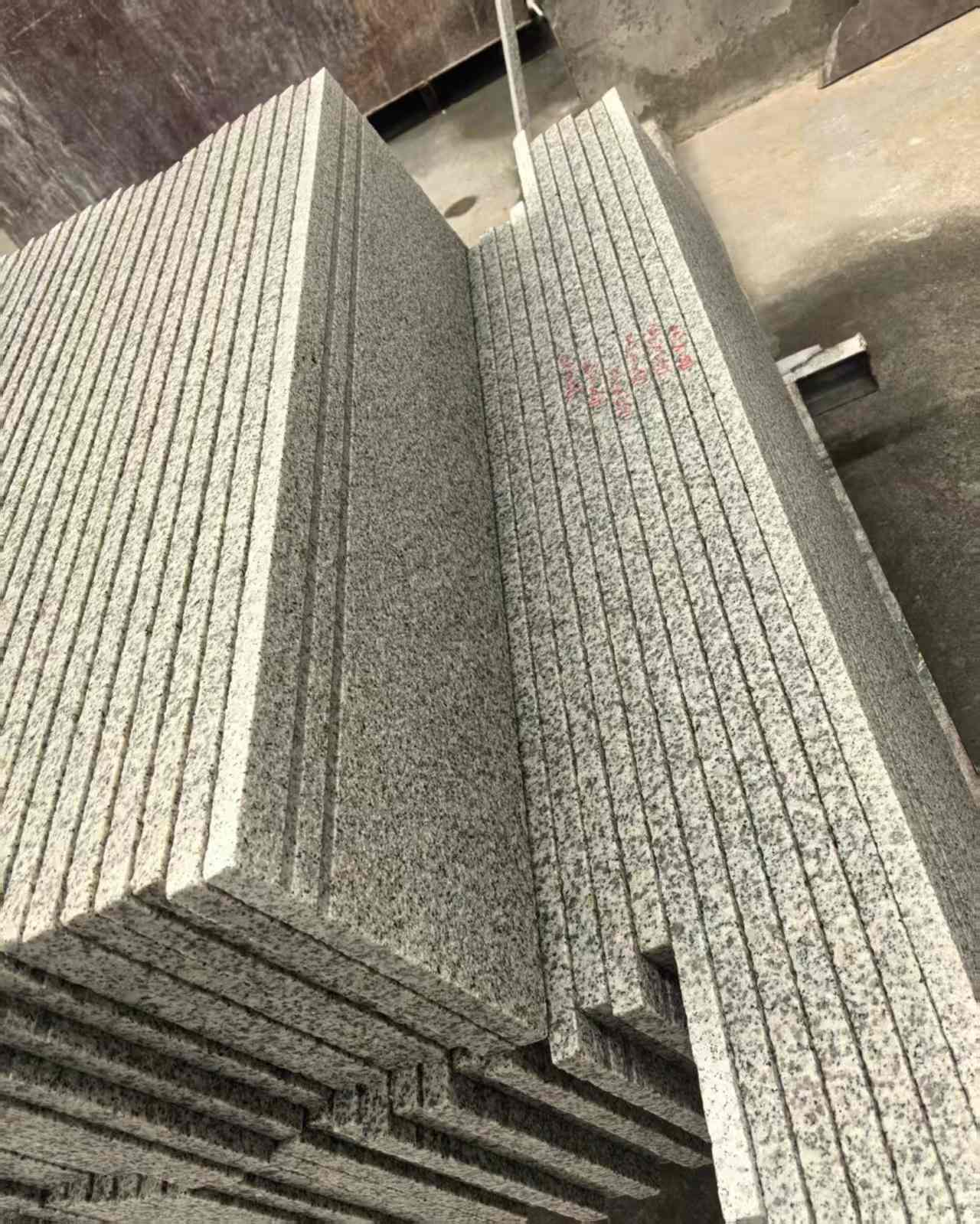 金华 白麻荔枝面花岗岩楼梯踏步