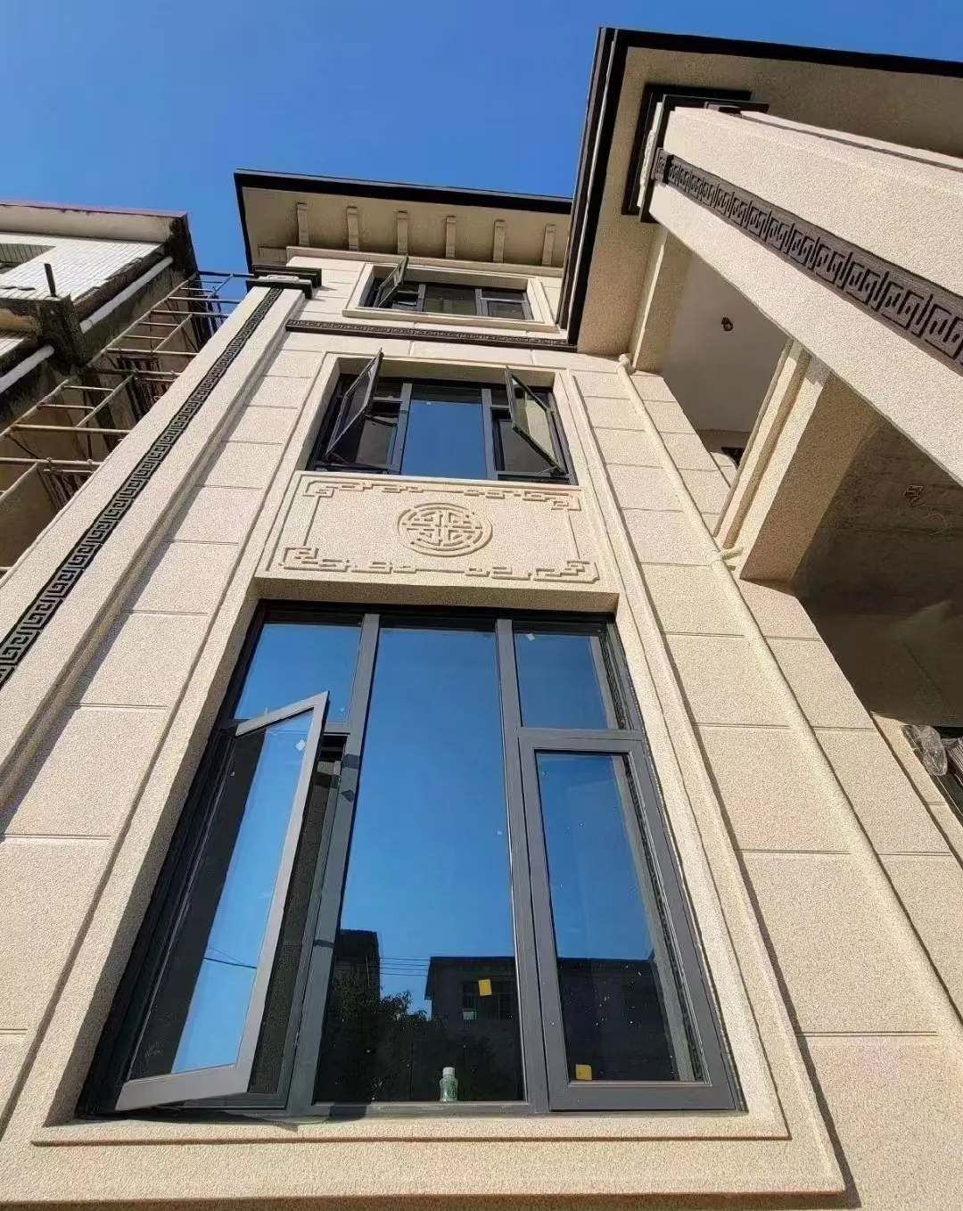 金华 黄金麻荔枝面别墅外墙干挂效果展示